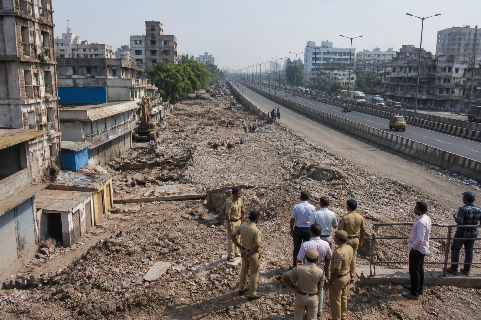 मानखुर्द में सरकारी जमीन पर बड़ा एक्शन, 6 एकड़ जमीन कराई कब्जामुक्त