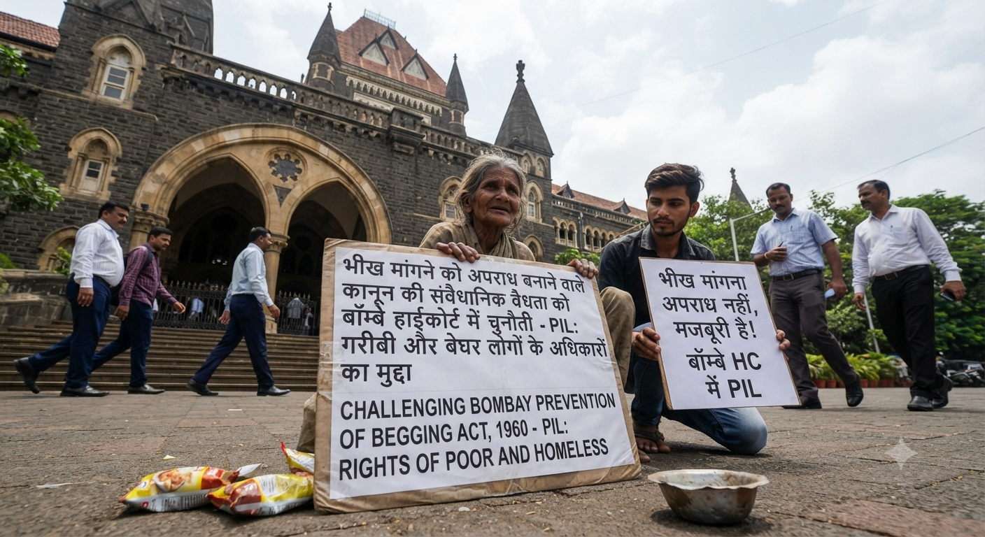 भीख मांगने को अपराध बनाने वाले कानून की संवैधानिक वैधता को बॉम्बे हाईकोर्ट में चुनौती, PIL में गरीबी और बेघर लोगों के अधिकारों का मुद्दा
